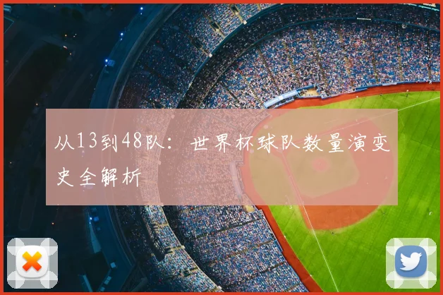 从13到48队:世界杯球队数量演变史全解析